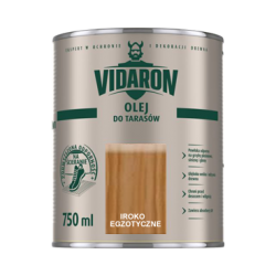 Olej do drewna VIDARON 2,5l IROKO EGZOTYCZNE T03